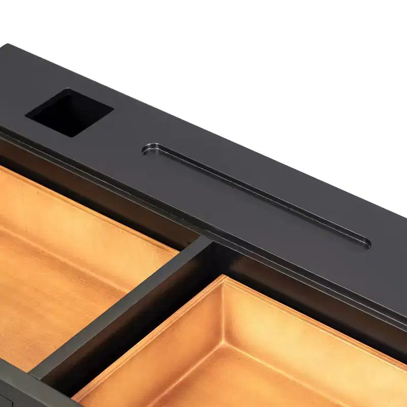 GO 47 Wandregal mit Schublade, vielseitiger wandmontierter Schminktisch, Wand-Schreibtisch