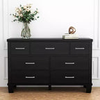 Dresser for Bedroom with 7 Drawers, Modern Chest of Drawers Closet, Wooden Dresser Organizer
