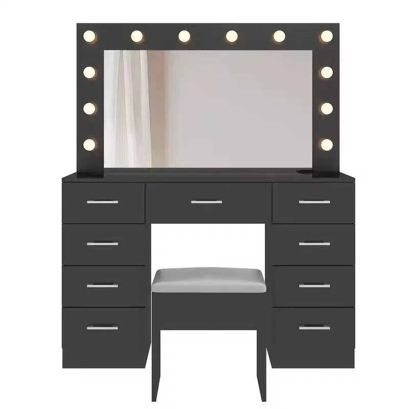 White Vanity Desk Set