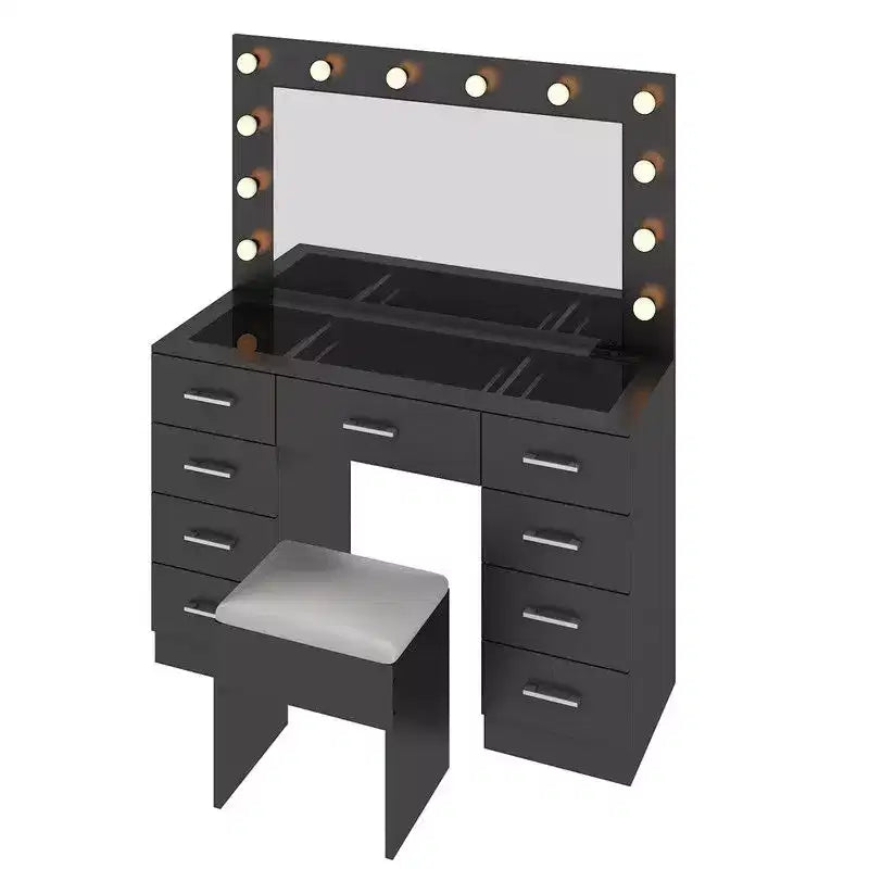 White Vanity Desk Set