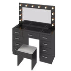 White Vanity Desk Set