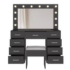 White Vanity Desk Set