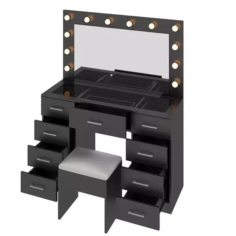 White Vanity Desk Set