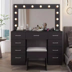 White Vanity Desk Set