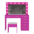 Pink Vanity Desk Set