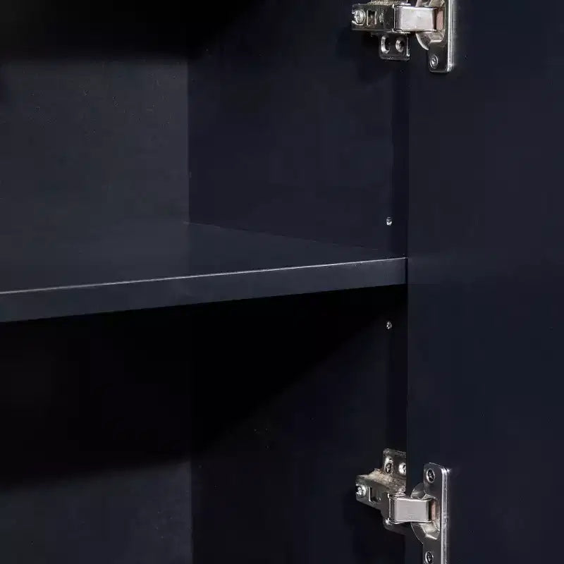 Credenza elegante con 4 ante e 4 ripiani, mobile contenitore per soggiorno e sala da pranzo