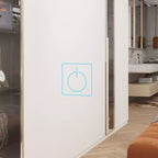 Stilvoller Famapy-Schminkschrank mit großem LED-Spiegel und unterteilten Schubladen, Aufbewahrungsschrank in Weiß, Schwarz oder Rosa, geräumiger Organizer für Kosmetik im Schlafzimmer