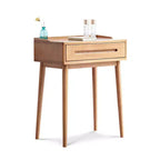 Dresser Table 100% solid table table desk top table dresser compact dresser accessories storage width 60cm storage drawer natural wood natural