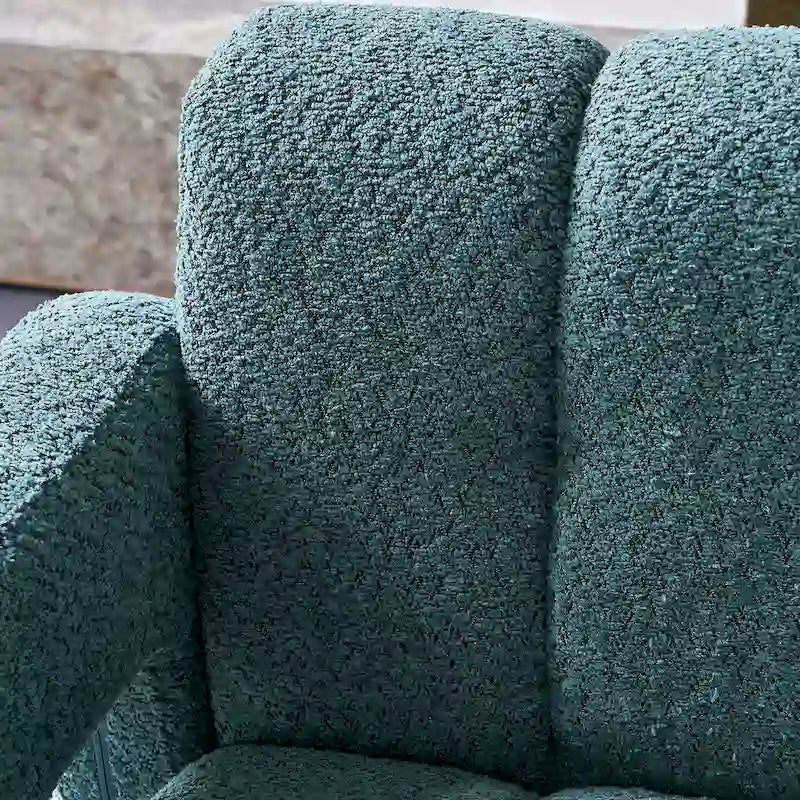 Groene moderne fauteuil van 31.1 met schuim met hoge dichtheid