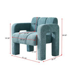 Groene moderne fauteuil van 31.1 met schuim met hoge dichtheid
