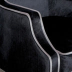 25.9 High Back Velvet Club Chair with Wide Backrest