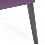 27 Upholstered Arm Chair with Rubber Wood Legs