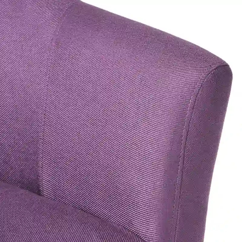 27 Upholstered Arm Chair with Rubber Wood Legs