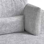 Weicher moderner gepolsterter Chenille-Akzentsessel, 34,7 Zoll breit, drehbar