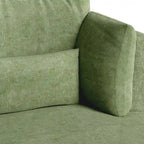 Weicher moderner gepolsterter Chenille-Akzentsessel, 34,7 Zoll breit, drehbar