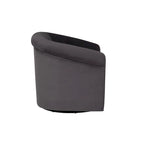 Moriarty Velvet Swivel Chair