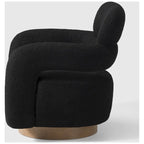 Bayville 29 Wide Sherpa Swivel Chair
