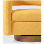 Bayville 29 Wide Sherpa Swivel Chair