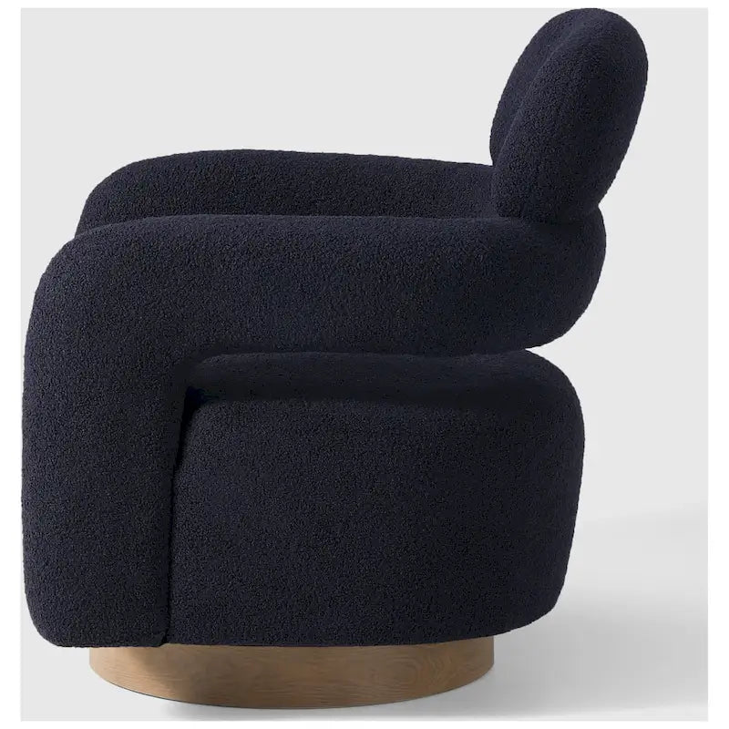 Bayville 29 Wide Sherpa Swivel Chair