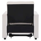 Christopher Knight Home - Sophia Convertible Sleeper Sofa Chair Bed with Adjustable Backrest and Built-In Pillow