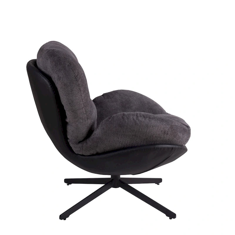 Ronnie Swivel Single Accent Chair by Christopher Knight Home