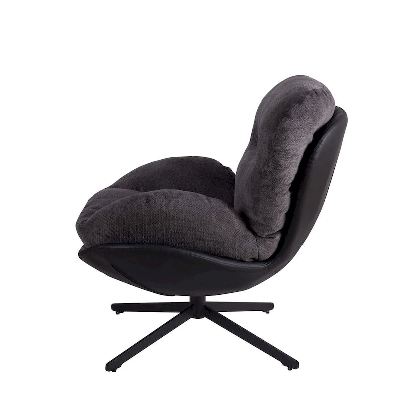 Ronnie Swivel Single Accent Chair by Christopher Knight Home