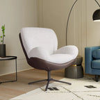 Ronnie Swivel Single Accent Chair by Christopher Knight Home