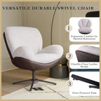 Ronnie Swivel Single Accent Chair by Christopher Knight Home