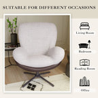 Ronnie Swivel Single Accent Chair by Christopher Knight Home