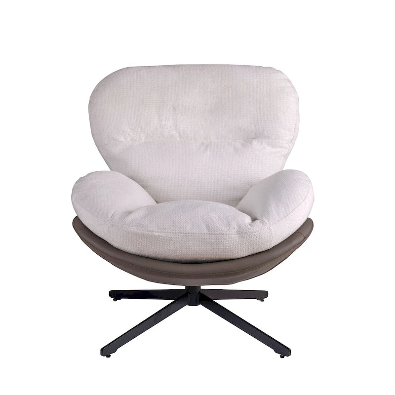 Ronnie Swivel Single Accent Chair by Christopher Knight Home