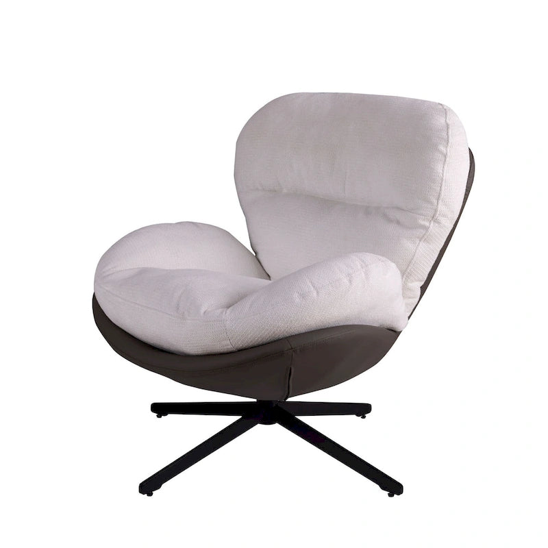 Ronnie Swivel Single Accent Chair by Christopher Knight Home