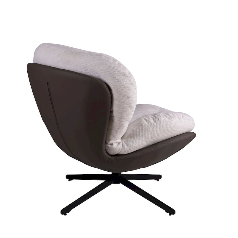 Ronnie Swivel Single Accent Chair by Christopher Knight Home