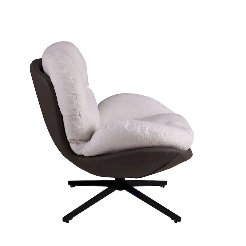Ronnie Swivel Single Accent Chair by Christopher Knight Home