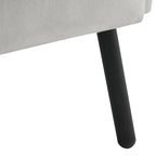 Stylish Wing Back Velvet Accent Chair by Christopher Knight Home