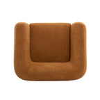 Moderne Tina-gestoffeerde clubfauteuil van bouclé met armleuningen van Christopher Knight Home