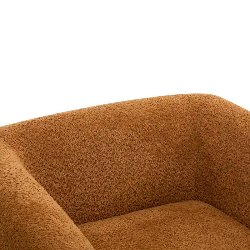 Moderne Tina-gestoffeerde clubfauteuil van bouclé met armleuningen van Christopher Knight Home