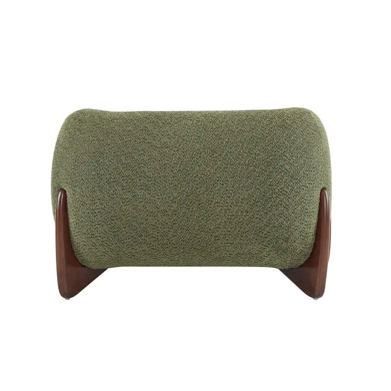 Moderne Tina-gestoffeerde clubfauteuil van bouclé met armleuningen van Christopher Knight Home