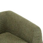 Moderne Tina-gestoffeerde clubfauteuil van bouclé met armleuningen van Christopher Knight Home
