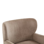 Christopher Knight Home - Parmelee Upholstered Wingback Club Chair with Plush Velvet and Solid Wood Legs
