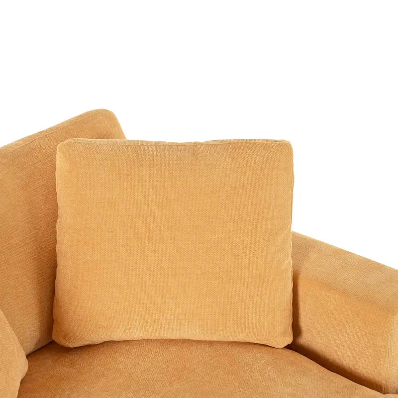 Modern Fabric Oversized Sofa Chaise Lounge