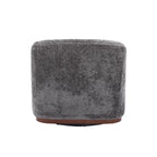 GDFStudio - Mia Chenille Fabric Swivel Accent Chair with Comfortable Cushions and Sturdy Base
