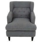 Roomfitters gestoffeerde accentstoel en gecapitonneerde fauteuil voor de woonkamer en slaapkamer