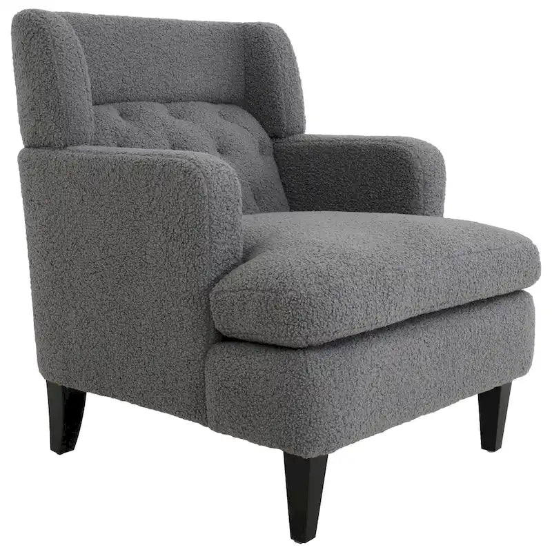 Roomfitters gestoffeerde accentstoel en gecapitonneerde fauteuil voor de woonkamer en slaapkamer