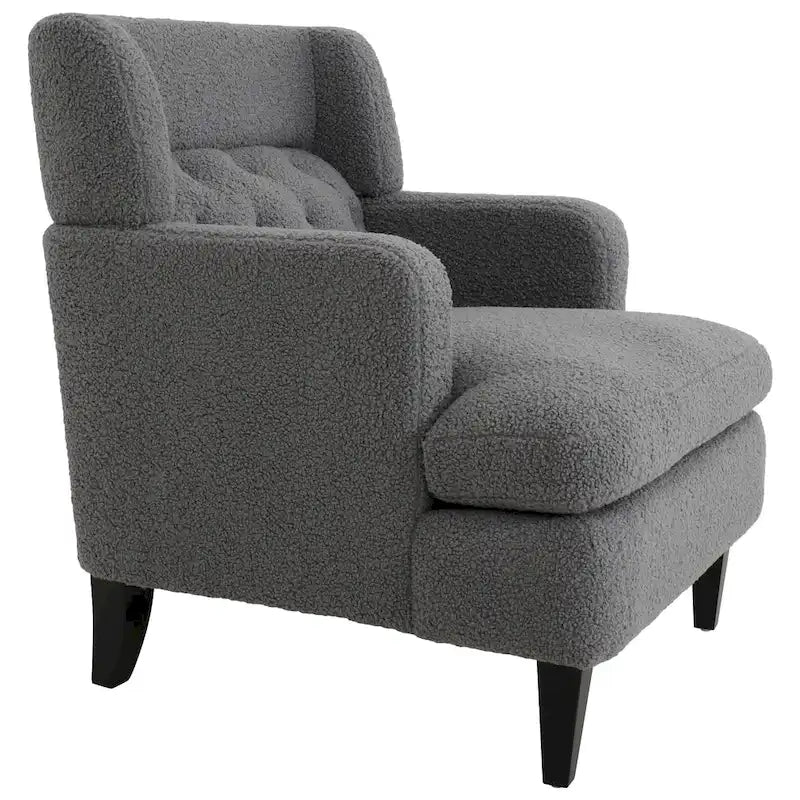 Roomfitters gestoffeerde accentstoel en gecapitonneerde fauteuil voor de woonkamer en slaapkamer