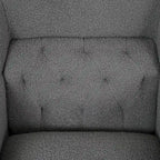 Roomfitters gestoffeerde accentstoel en gecapitonneerde fauteuil voor de woonkamer en slaapkamer