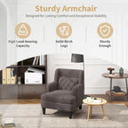 Roomfitters gestoffeerde accentstoel en gecapitonneerde fauteuil voor de woonkamer en slaapkamer