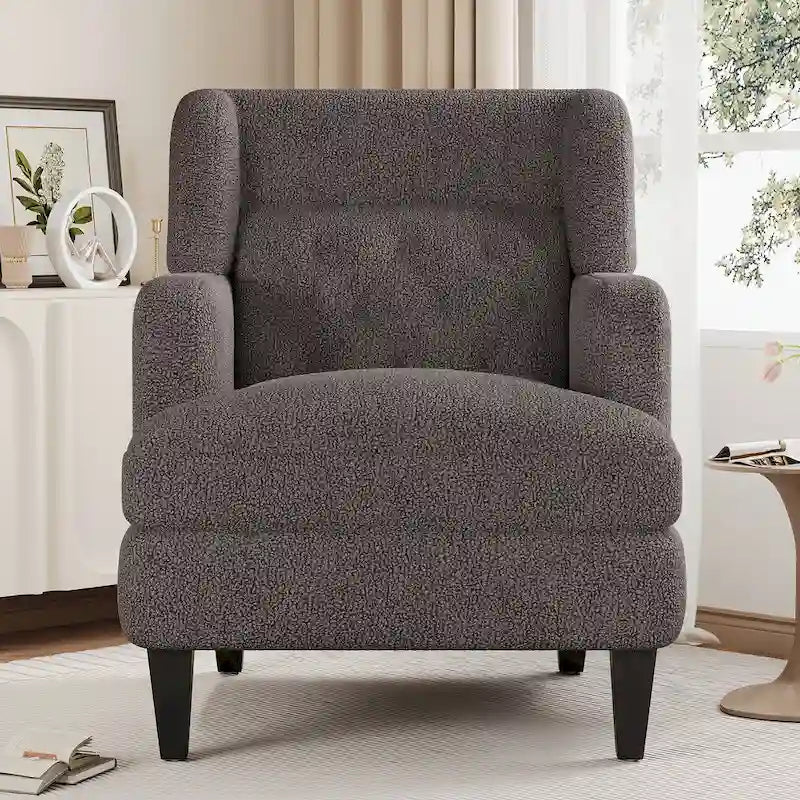 Roomfitters gestoffeerde accentstoel en gecapitonneerde fauteuil voor de woonkamer en slaapkamer