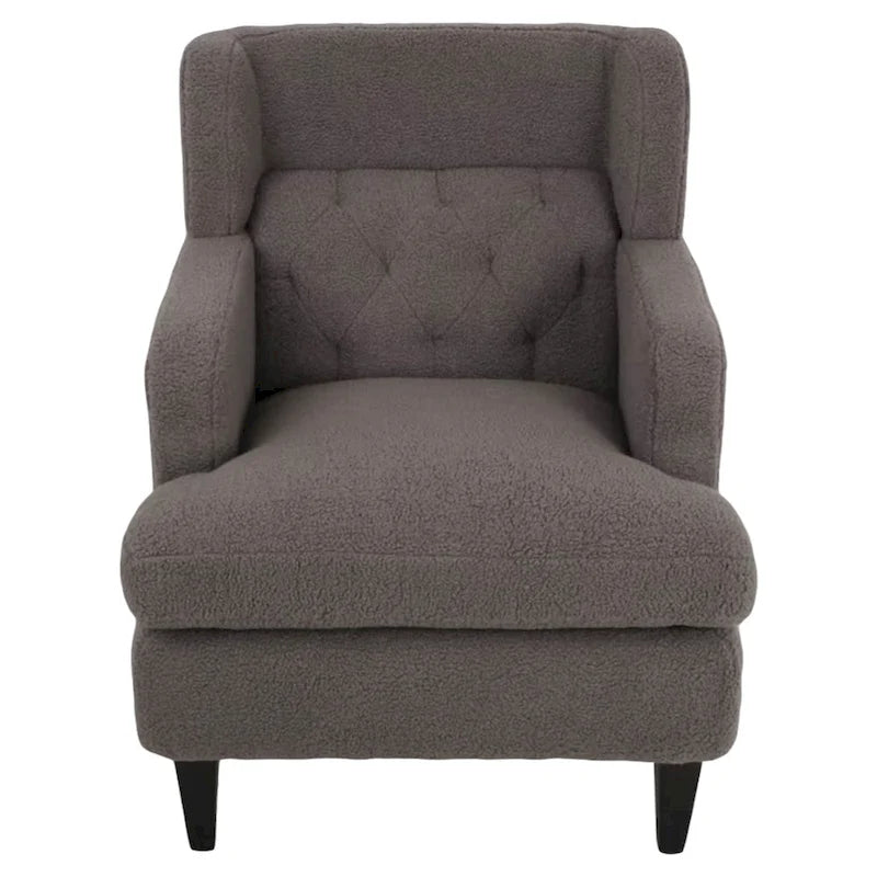 Roomfitters gestoffeerde accentstoel en gecapitonneerde fauteuil voor de woonkamer en slaapkamer