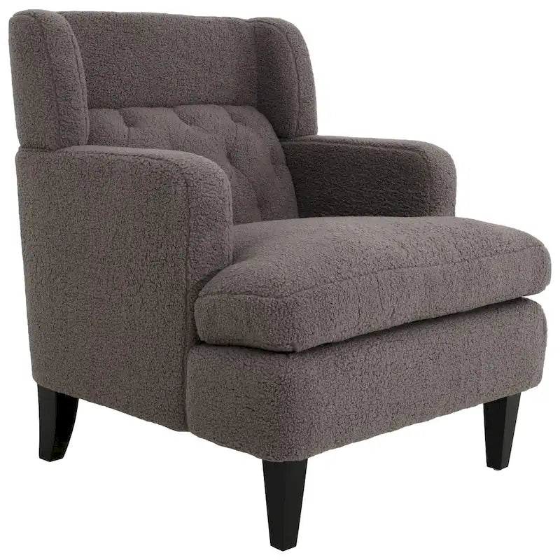 Roomfitters gestoffeerde accentstoel en gecapitonneerde fauteuil voor de woonkamer en slaapkamer