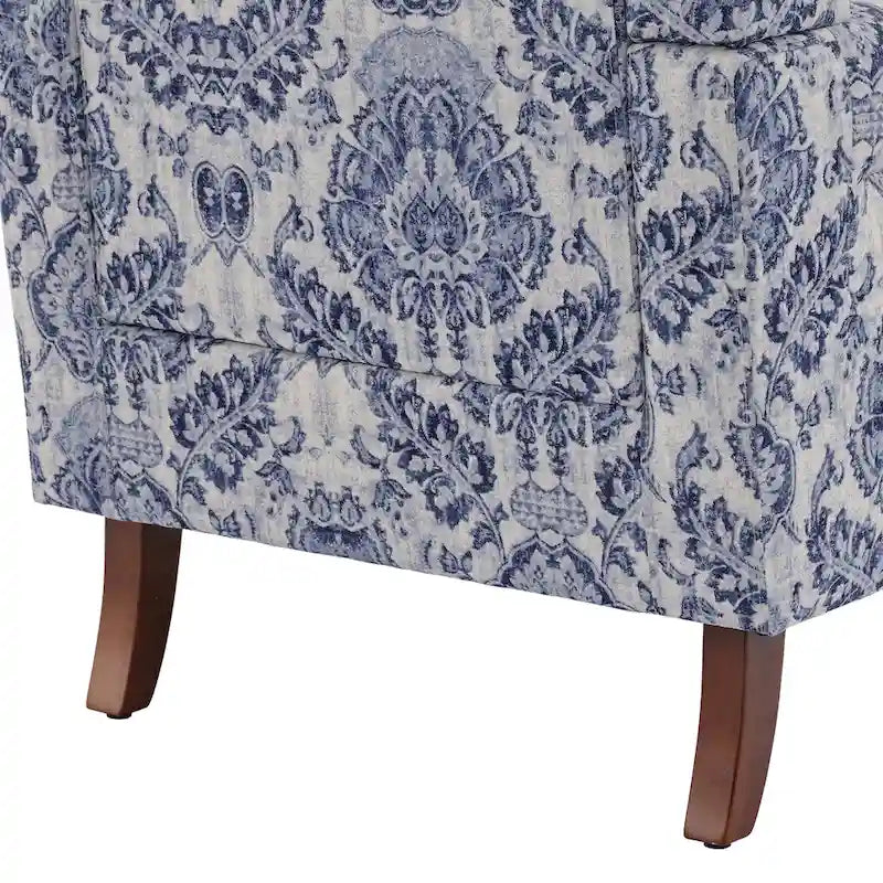 Traditional Nailhead Trim Armchair Accent Chairs Set of 2